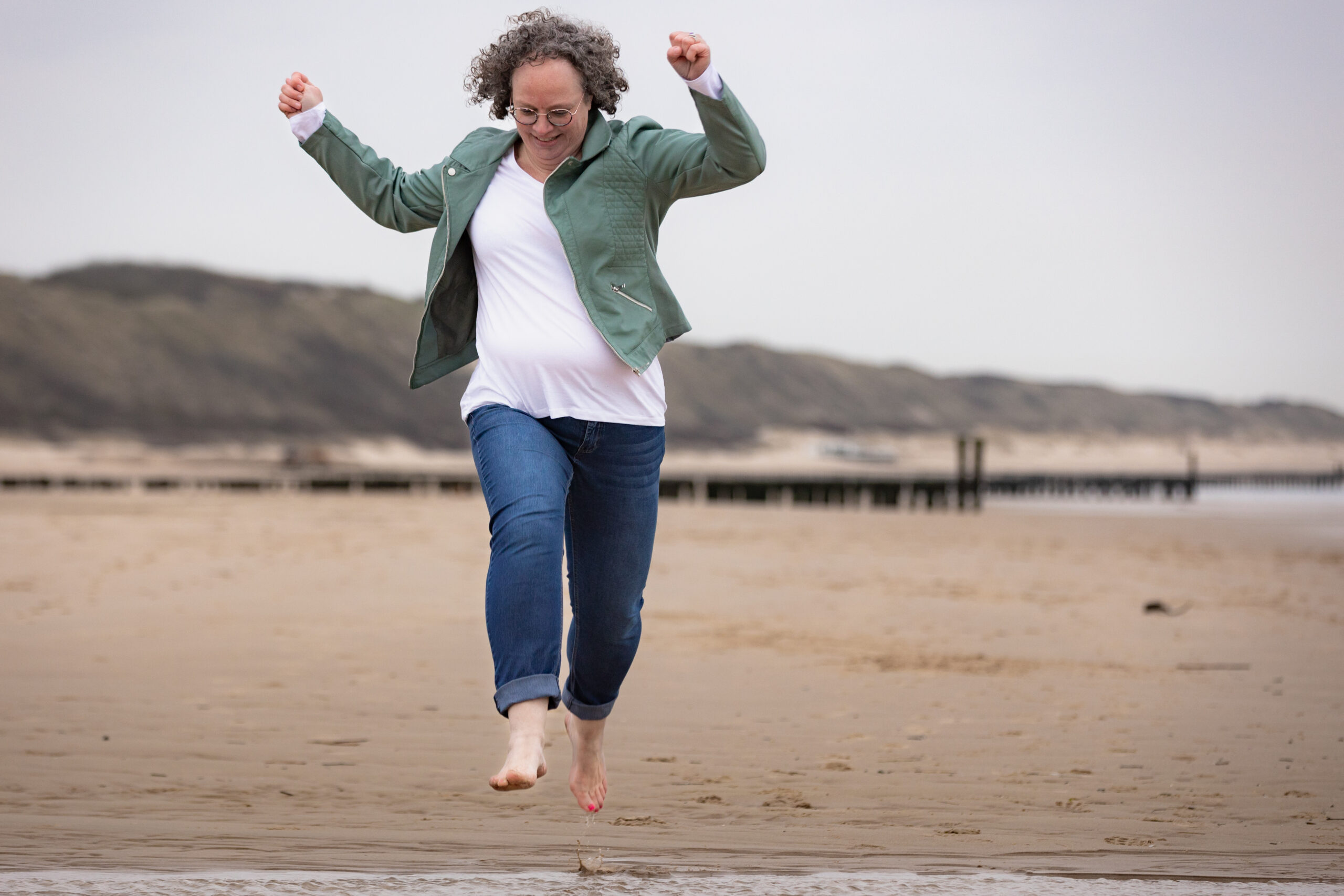 Gertina aan zee