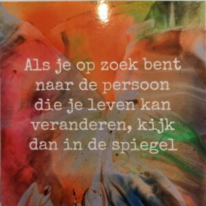 Durf jij het aan om in de spiegel te kijken?